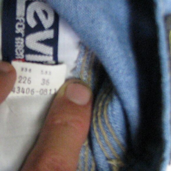 Vintage Levi's Orange Tab Blue Jeans - Picture 6 of 8